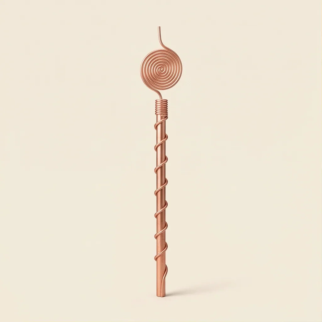 Pure Copper Electroculture Garden Antenna